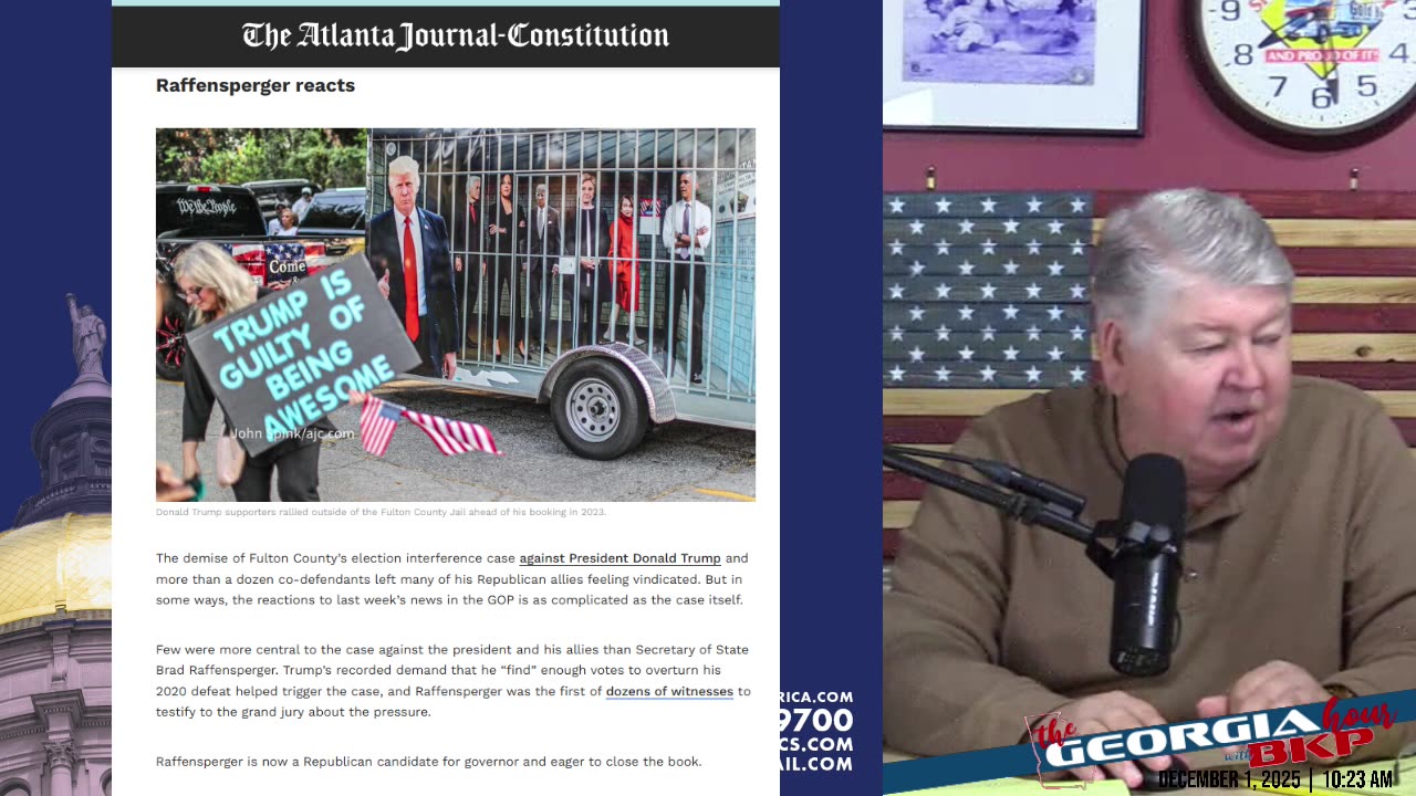 GEORGIA GOP: It Is Leaderless, Rigged and Heading for 2026 Disaster