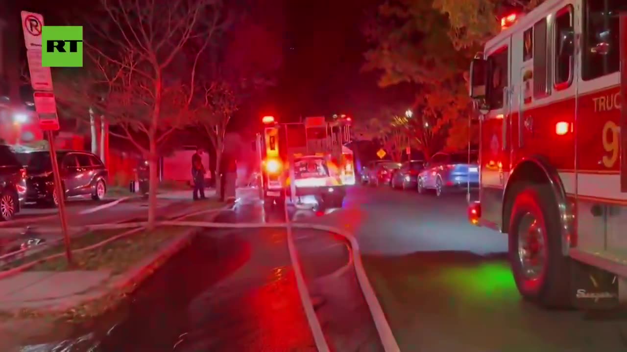 DC embassy FIREBALLED — Laos embassy footage from Rapid Report WarFront Witness