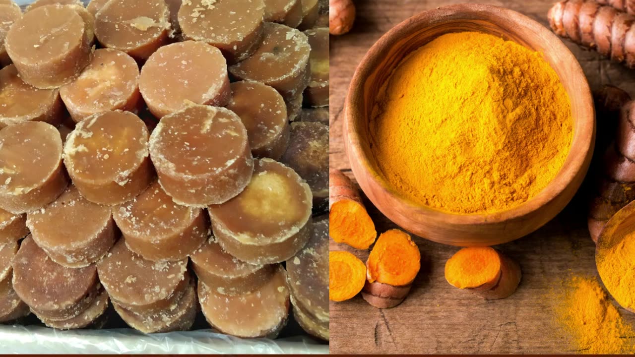गुड़ और हल्दी एक साथ खाने के फायदे #short #health #viarl #trending #fact
