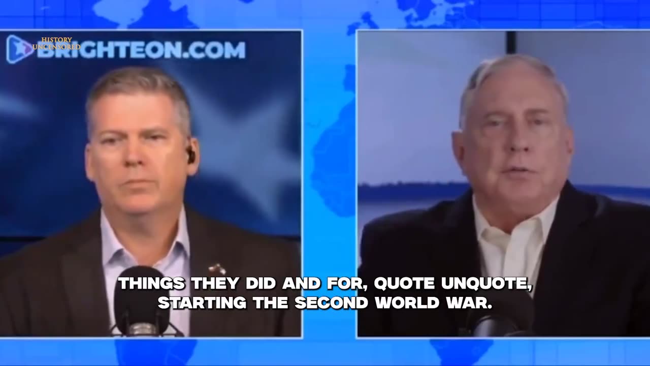 "The Germans did not start the Second World War."