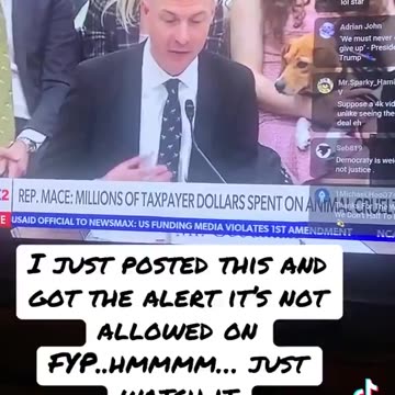 🚨🇺🇸 “We uncovered a Laboratory right here, where they were breeding kittens to fly to China”