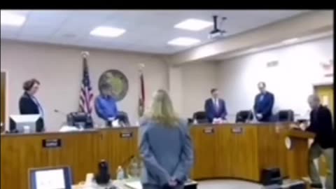 SATANIC prayer in local government meeting