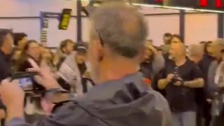 Pro-Hamas Islamists and leftists RALLY at Central Manchester Station