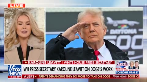 Press Sec: "President Trump is ...