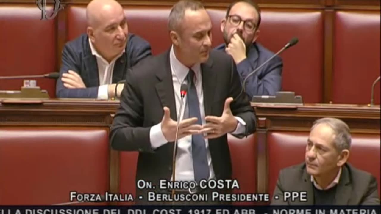 Enrico Costa Intervento su separazione carriere 09-01-2025