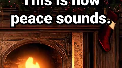 The air hums softly. This is how peace sounds. #firesounds #peacefulsounds #meditation
