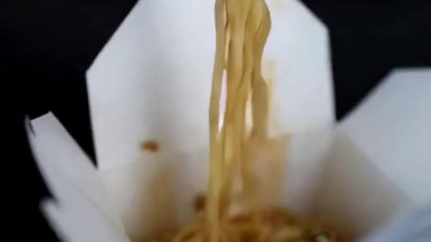 LEVI EATS LO MEIN FROM THE DUMPSTER