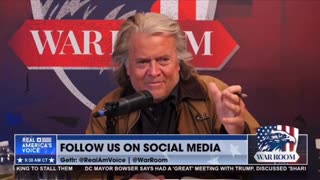 Bannon ripping off faces today!