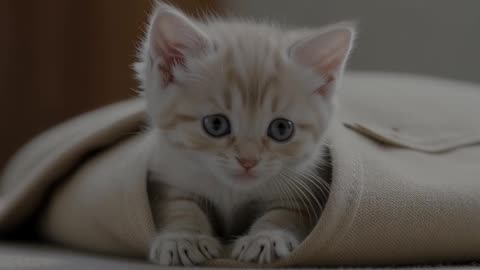 Kitten ready to shoping