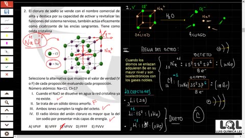 LUIS QUÍMICA LEON LQL | Semana 05 | Enlace Químico