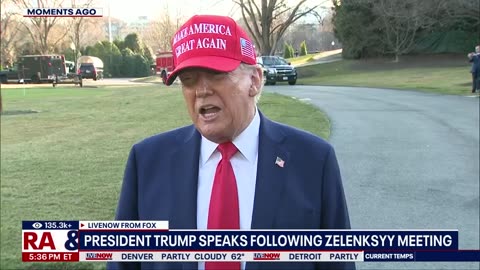 NEW: Trump update on Zelenskyy meeting