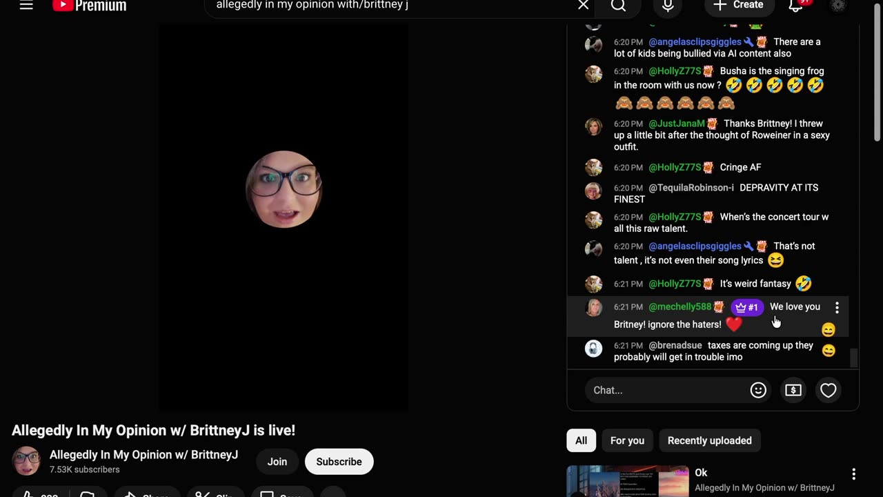 1-8 Allegedly In My Opinion w/ BrittneyJ is live!