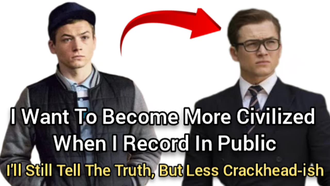 I Want To Become More Civilized When I Record In Public