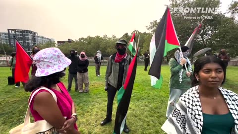 I can't believe my eyes. Pro-Hamas Muslims and leftists living in America say