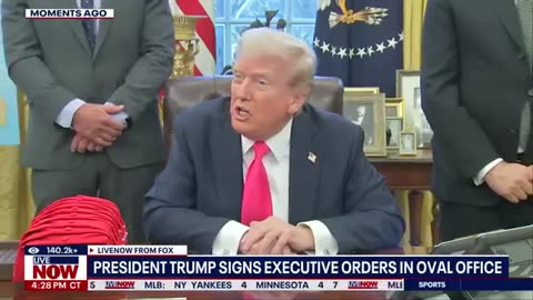 President Trump signs new executive orders