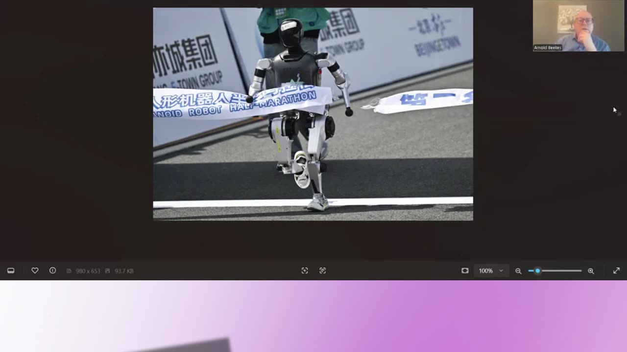 Humans Vs Ai Robots in Marathon