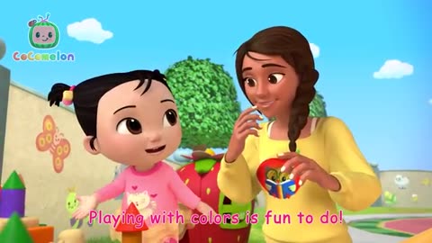 The Colors Song (School Version) | CoComelon Nursery Rhymes & Kids Songs