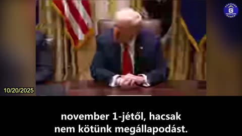 【HU】Trump: Ha Kína és az USA nem jut megállapodásra, Kína 155%-os vámmal nézhet szembe