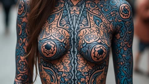 Body Paint Reveal The New Era of Bold and Beautiful Expression