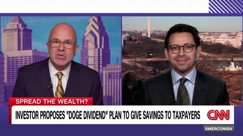 CNN's Michael Smerconish Melts Down After Getting Schooled by DOGE Dividend Creator James Fishback