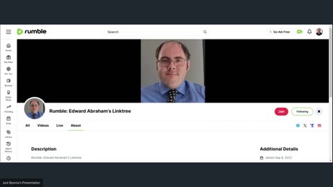 Rumble: Edward Abraham's Linktree
