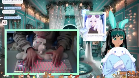 ♡[handcam asmr] cozy bunnygirl asmr♡[vod archive]