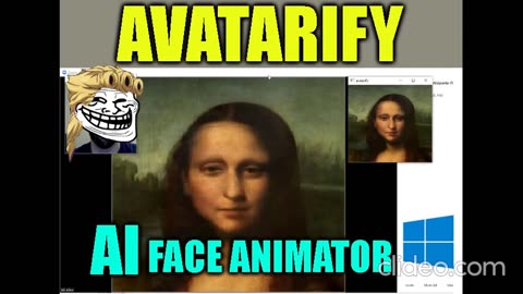 Avatarify Free AI face Animator - That lets you animate an image using your movements