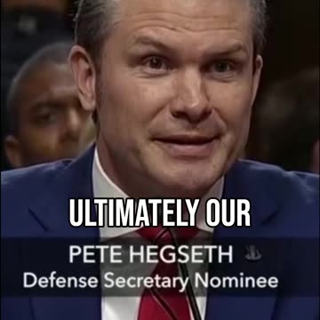 Pete Hegseth Is Pressed On Nuclear Triad