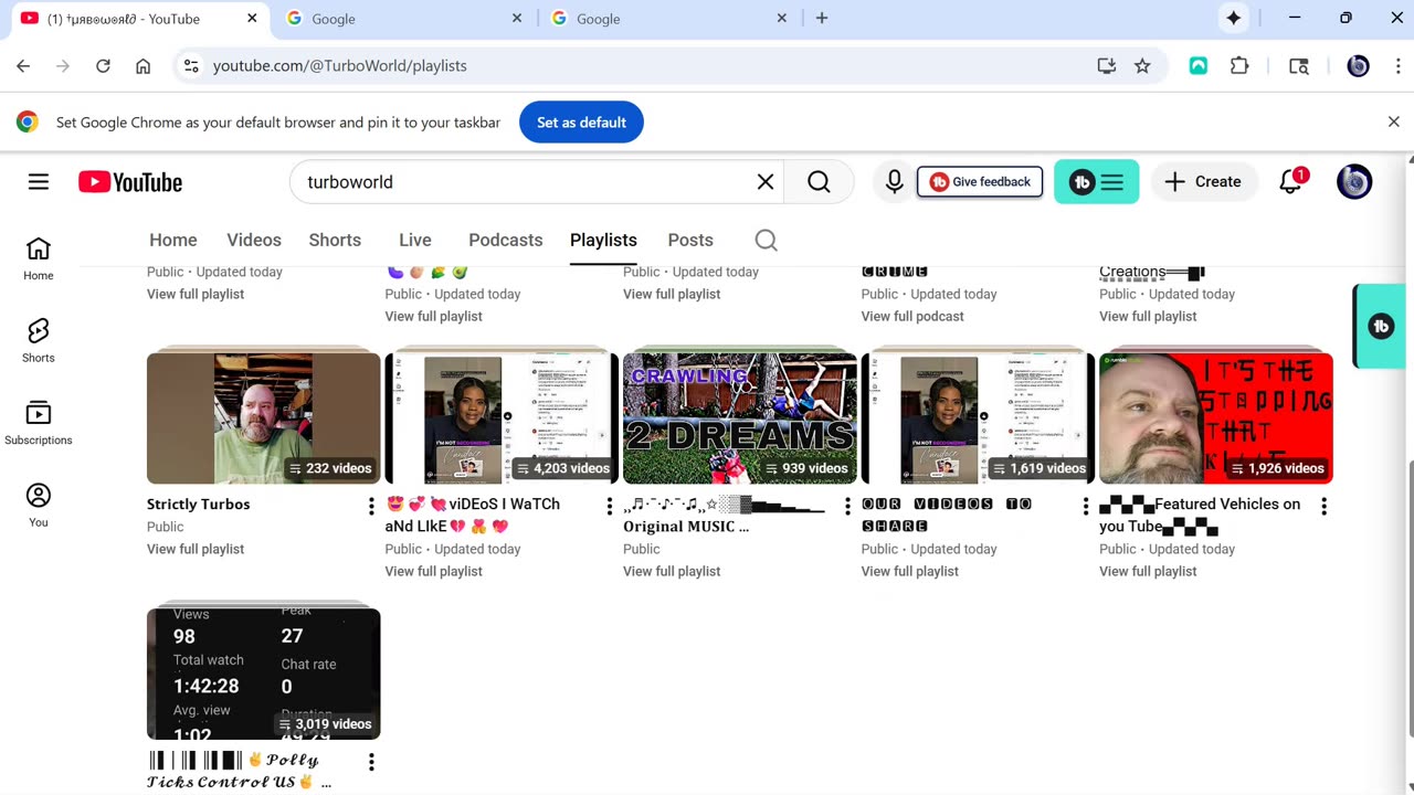 YouTube counter notifications over and over and over