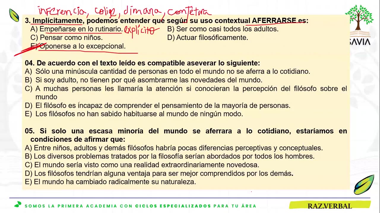 SAVIA REPASO 2025 - 2 | Semana 06 | RV