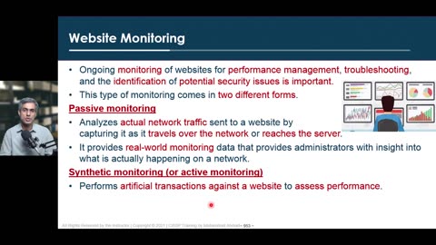 180 - Domain 6 - 62 Website Monitoring