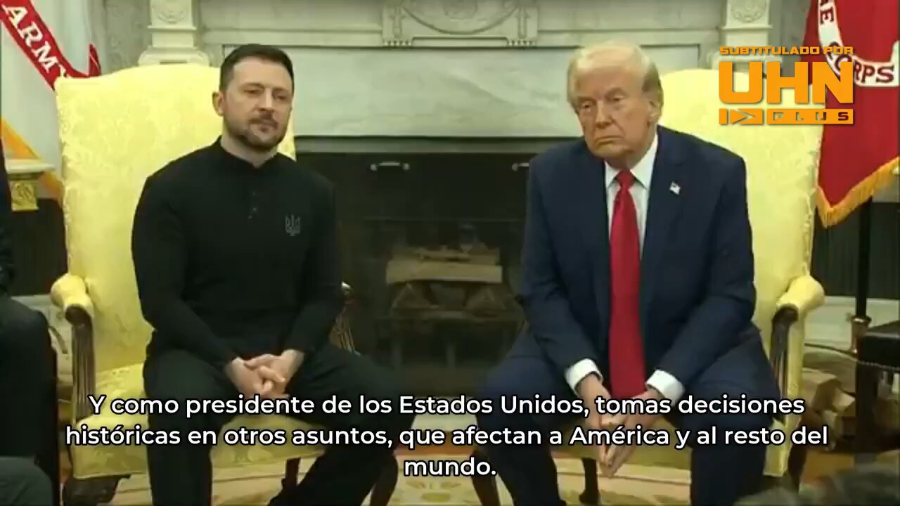 Reunión de Trump, Vince y Zelensky