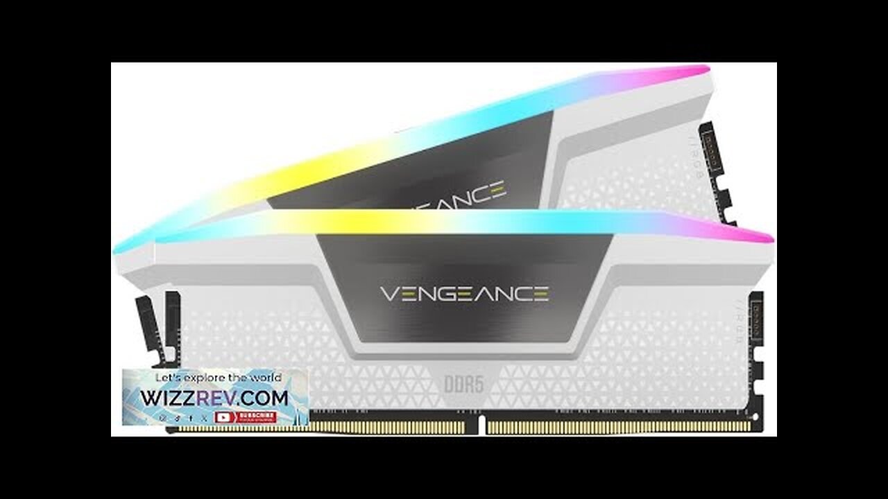 CORSAIR VENGEANCE RGB DDR5 RAM 32GB (2x16GB) 6400MHz CL32 Intel XMP iCUE Review