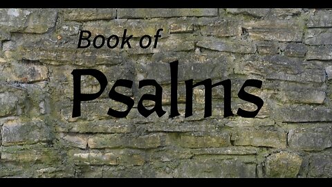 Bible study on Psalms "Teach me thy way, O LORD"