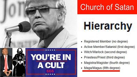 🚨TRUMP MEME REEL - YOU DUMB RETARDED FUCKS JOINED AN ILLUMINATI SATANIC CULT.. LINKS!👀