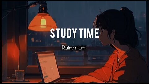 1 Hour Study Timer with Rain Sound