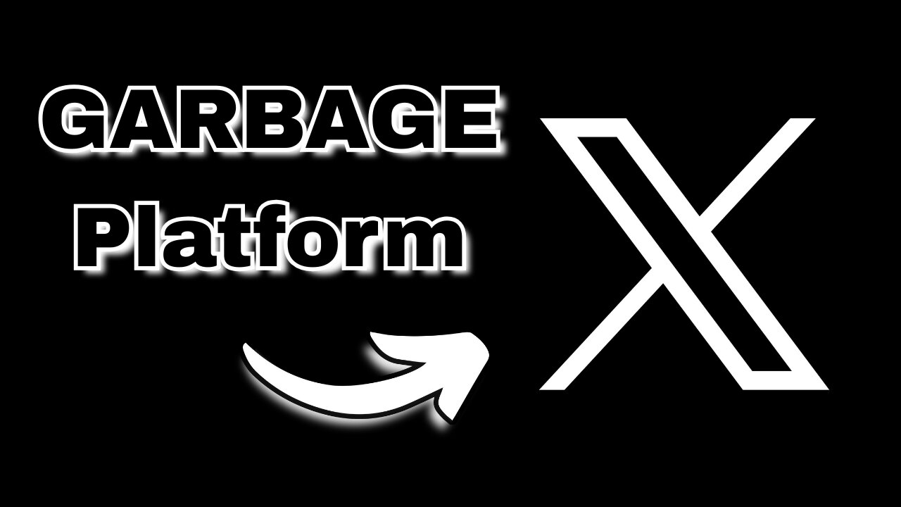 X is a garbage normie platform that doesn't support real free speech