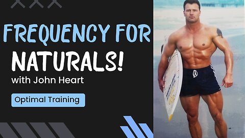 Frequency For Naturals! (Optimal Bodypart Training)