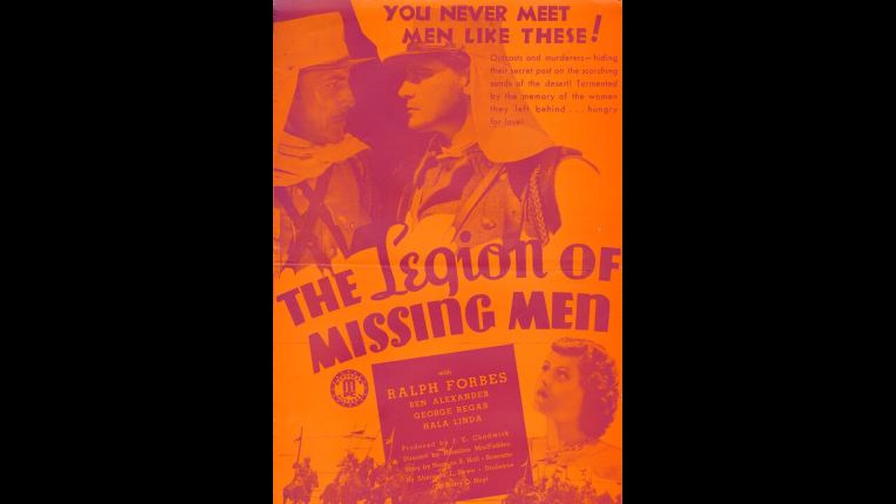 The Legion of Missing Men (1937) | Directed by Hamilton MacFadden