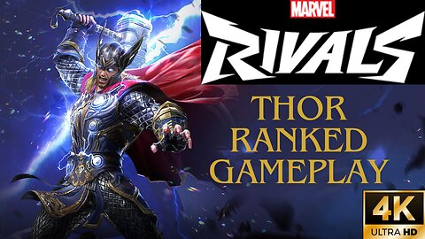 🔥MARVEL RIVALS😎GRANDMASTER😱THOR GAMEPLAY👑PLS SUPPORT🥺🙏