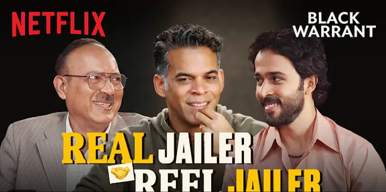 The REAL Jailer Behind Black Warrant: Sunil Gupta MEETS Zahan Kapoor, Vikramaditya Motwane | Netflix