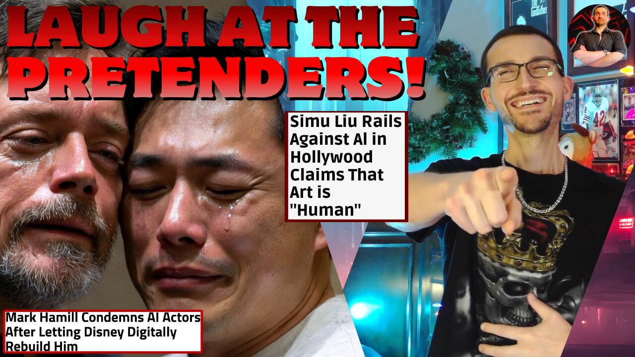 Mark Hamill and Simu Liu Are But a Few CRAZY People Obsessing About AI in Hollywood