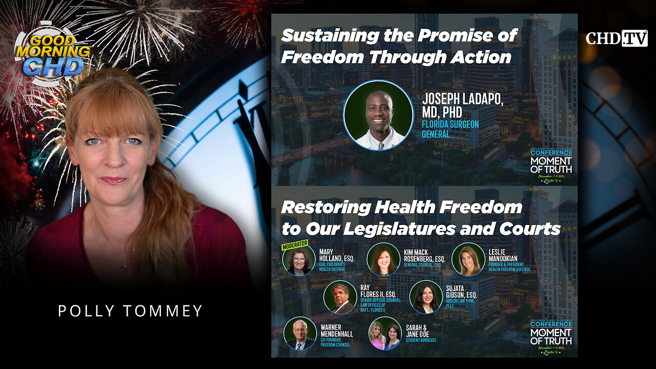 Sustaining the Promise of Freedom Through Action + Restoring Health Freedom