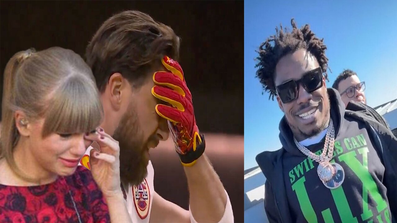 Eagles star CJ Gardner-Johnson MOCKS Taylor Swift and Swifties with EPIC shirt at Super Bowl Parade!