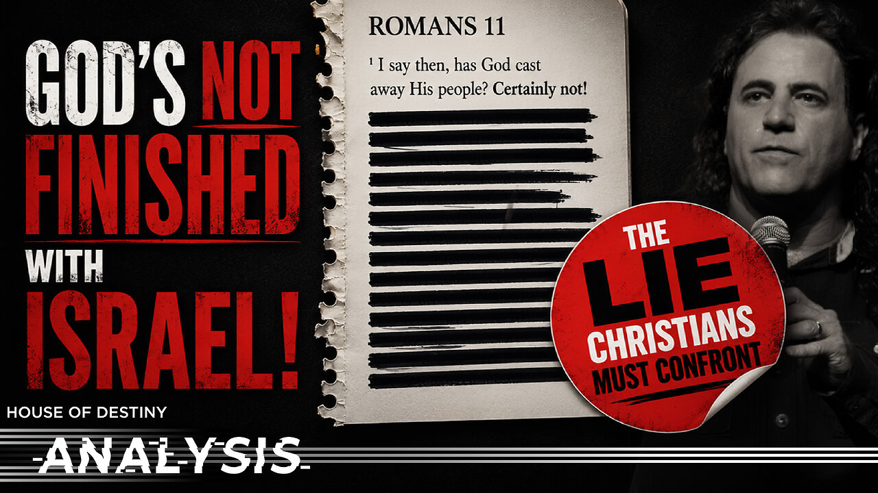 God Is Not Finished With Israel: The Lie Christians Must Confront