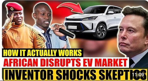 How It Actually Works! African Self Powering Electric Cars Inventor Goes DEEPER about his Technology