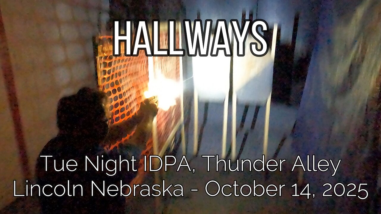 Thunder Alley IDPA - Hallways - October 14, 2025
