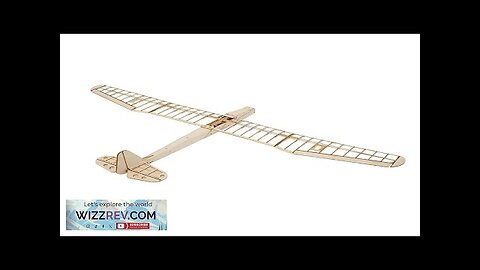 JWRC Sunbird Glider 1052mm Wingspan Balsa Wood RC Airplane KIT Review