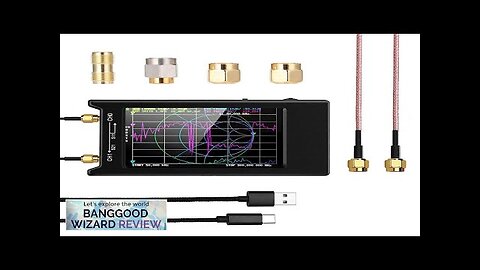 NanoVNA-H4 50KHz~1.5GHz VNA HF VHF UHF UV 4-inch LCD Vector Network Analyzer Review