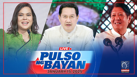 LIVE: Pulso ng Bayan with Admar Vilando and Jade Calabroso | January 15, 2025